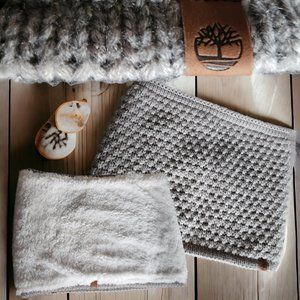 NWOT TIMBERLAND Neck Gaiter in Beige/Tan OSFA